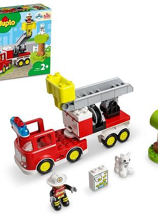Конструктор "lego" duplo пожежна машина 10969