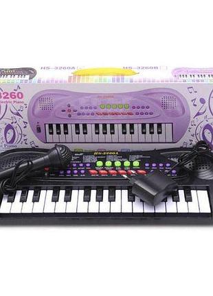Уценка. пианино с микрофоном (32 клавиши) - повреждена упаковка