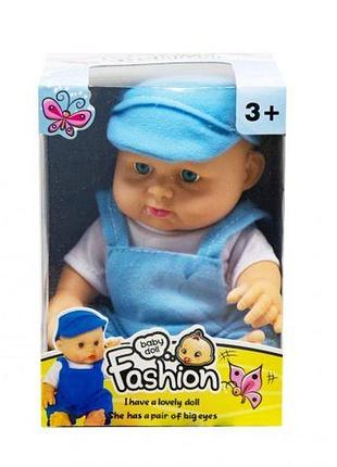 Уценка. кукла - пупс (в голубом) - повреждена упаковка