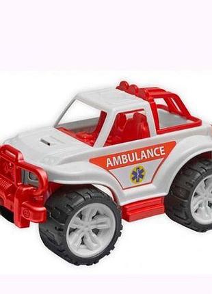 Уцінка. іграшка "веселець швидка допомога" — бракує двох покришок