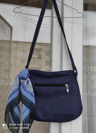 Джинсова сумка