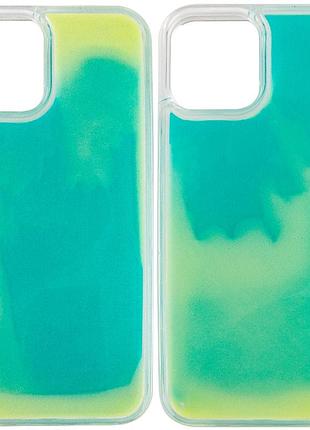 Неоновый чехол neon sand glow in the dark для apple iphone 12 pro max (6.7")