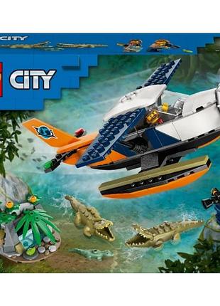 Конструктор "lego" водний літак для дослідження джунглів 60425
