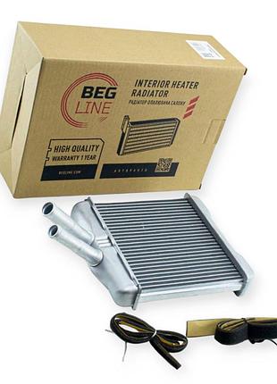 Радіатор пічки lanos алюміній beg-line