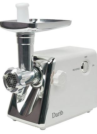 М'ясорубка електрична 2000 вт dario dmg0320. колір: білий