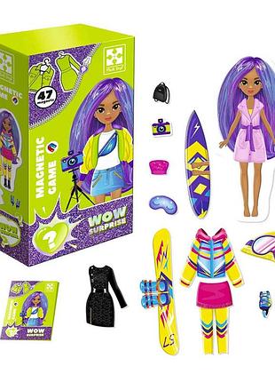 Игра настольная "магнитная одевалка" vladi toys vt3210-15