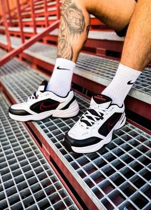 Nike air monarch iv "black/white" 🆕 шикарные кроссовки найк🆕 купить наложенный платёж6 фото