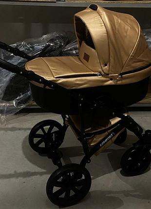 Коляска 2в1 donatan эко кожа польша