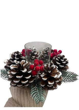 01 пр рождественский подсвечник