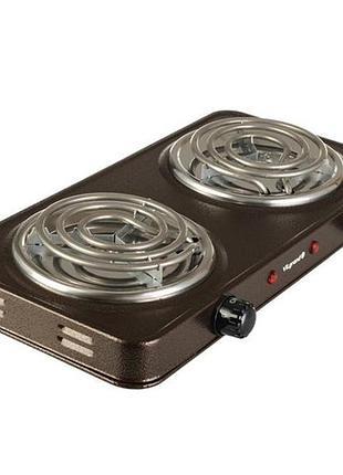 Настольная плита vilgrand vhp132. цвет: коричневый
