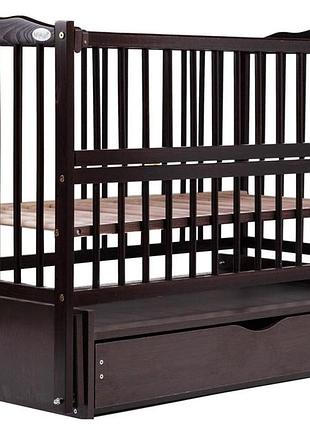Кровать bair радуга vmy-3 маятник, ящик, откидной бок бук венге