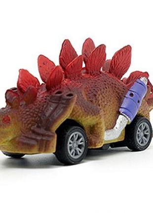 Машинка инерционная "jurassik car: стегокс"