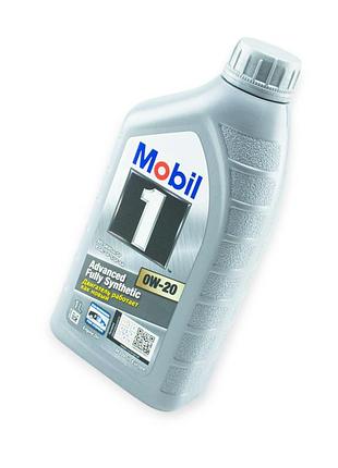 Масло моторное mobil 0w-20 "mobil 1" sn+ 1л