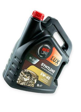 Масло моторное beg-line 5w-40 lux sm, cf 5л