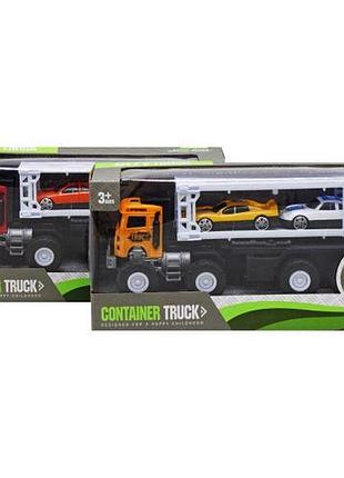 Автовоз инерционный "container truck"