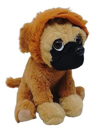 Мягкая игрушка "мопсик в костюме: собачка"