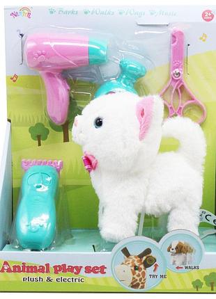 Ігровий набір з інтерактивним кошеням "animal playset" (t829-3)