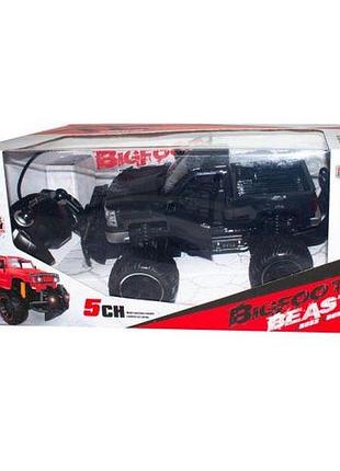 Уценка. пикап на радиоуправлении "cross country" на больших колесах (черный) - мелкие дефекты