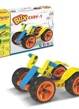 Конструктор полипропиленовый, "4в1, авто №1" (45 элм./4 моделей)