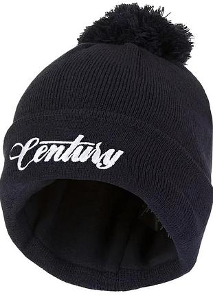 Шапка century ng beanie with bobble navy blue