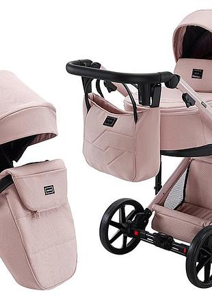 Коляска 2 в 1 adamex dolce natura 2 rose