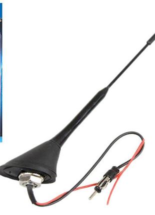 Антенна врезная в крышу активная для автомобилей наклон 58 градусов блистер 61129 ve-33