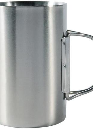 Термокружка tatonka thermo 350 с крышкой 0.35l steel