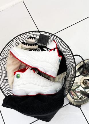 Мужские кроссовки nike air jordan 13 retro white 404 фото