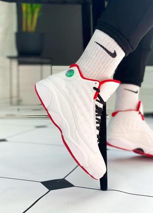 Мужские кроссовки nike air jordan 13 retro white 408 фото