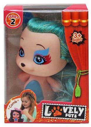 Фигурка "lovely pets: модный любимец", бирюзовая