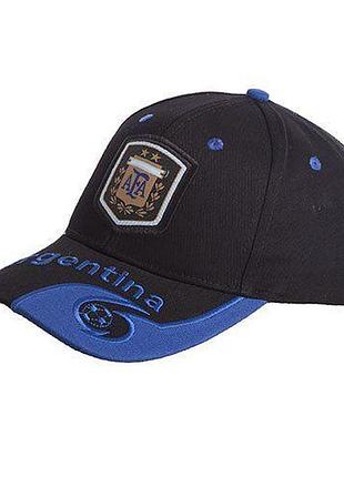 Кепка футбольного клуба argentina co-0794 черно-синий (06508033), fdso
