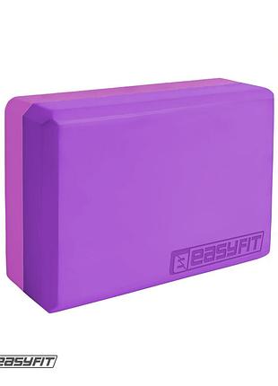 Блок для йоги easyfit polarity (рadma)