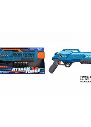 Рушниця механічна з подвійним дулом та м'якими набоями 10шт вт305