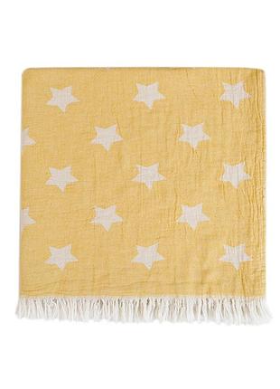 Полотенце lotus home pestemal - star 90*160 saffron желтый (svt-2000022322188)