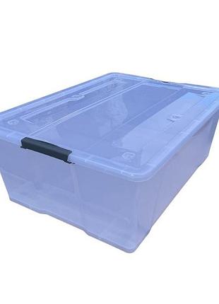 Ящик для хранения homestar 33 л прозрачный