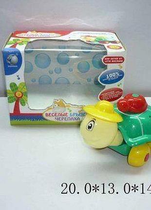 Уценка. игрушка для ванной "черепаха", музыка, в кор. 20х13х14 /48-2/ - повреждена упаковка