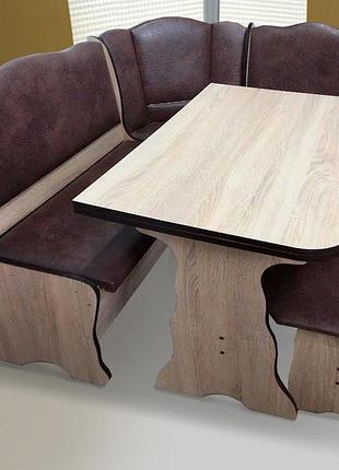 Кухонний гарнітур гармонія дсп сонома/шоколад