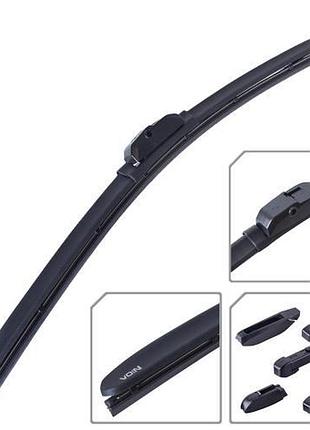 Щетки стеклоочистителя voin гибридные 26 дюймов для легковых автомобилей с адаптерами для очистки стекол ve-33