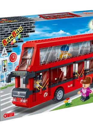 Конструктор "banbao" перевезення. автобус, 412 деталей 8769