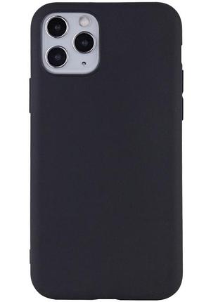 Чехол tpu epik black для apple iphone 11 pro max (6.5") черный