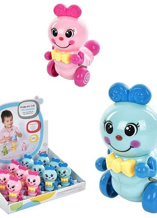 Гусінь 9 см, заводна, їздить, рухливі деталі, 698