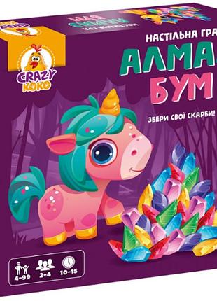 Гра настольна "алмаз бум єдиноріжки" vt8055-31