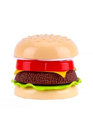 Іграшка "пірамідка гамбургер" 8690/технокомп