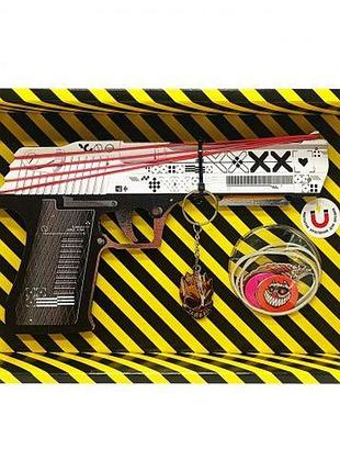 Резинкострел деревянный "desert eagle stream"