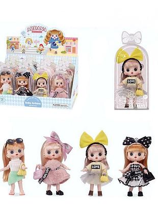 Лялька 13 см, на шарнірах, a780