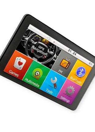 Навигатор gps 7 800x480, 256ram, 8gb, bt, fm, igo primo, navitel, сити гид cyclone
