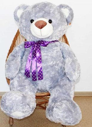 М'яка іграшка "ведмедик бублик"3/7 сірий 00002-07