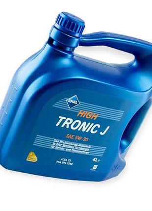 Олива моторна aral 5w-30 high tronic j 4л