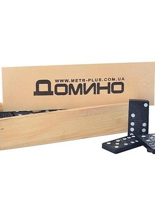 Доміно чорне m0027