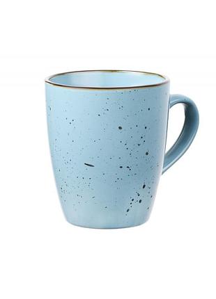 Чашка керамічна 360мл "ardesto bagheria" misty blue ar2936bgc